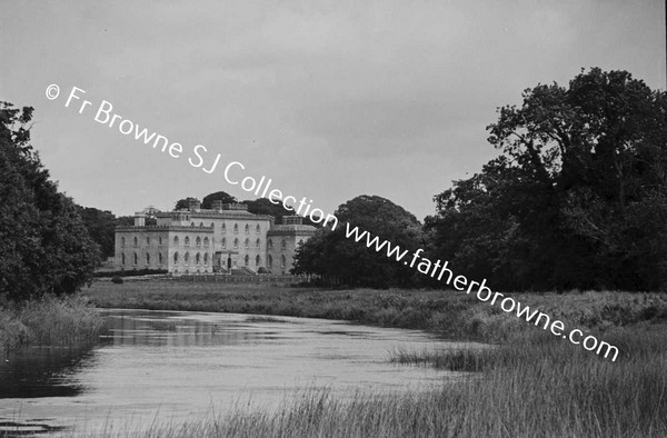 MOORE ABBEY AS CONVENT OF MARY IMMACULATE DISTANT VIEW FROM BANK OF RIVER SOUTH WEST